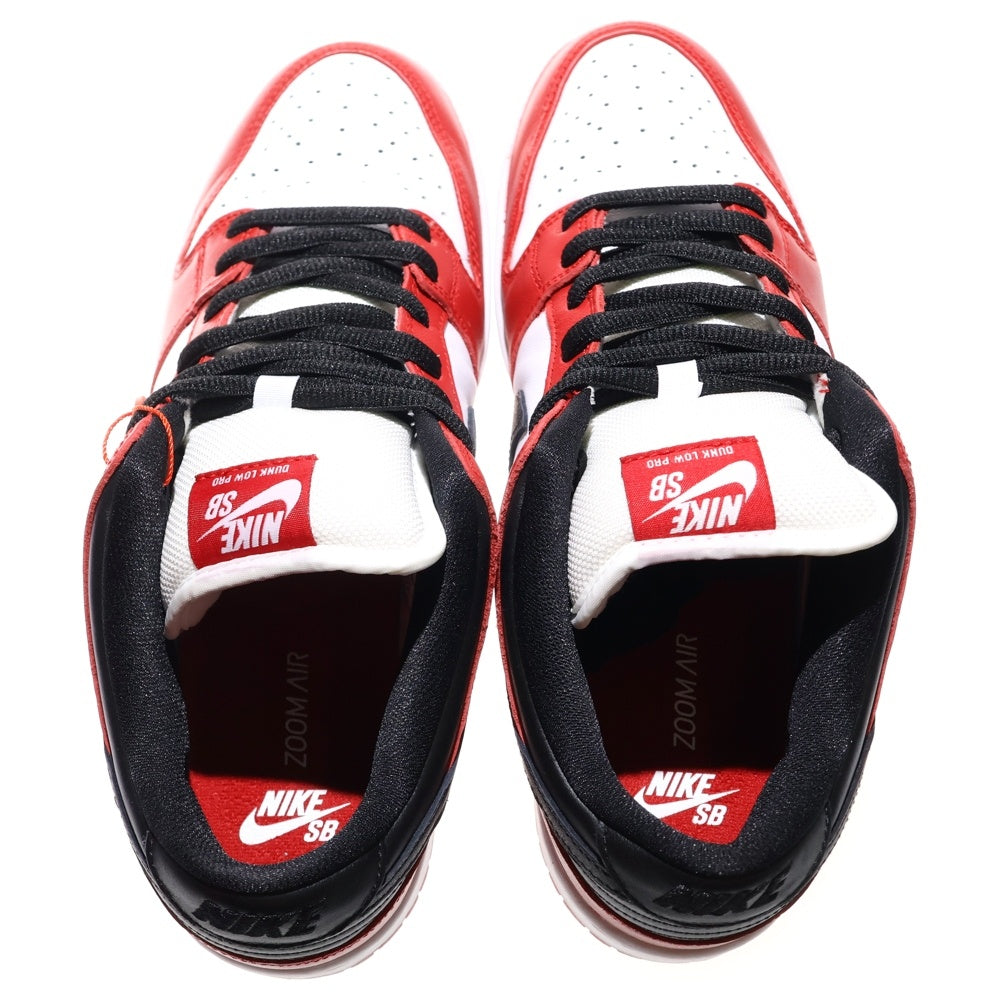 NIKE SB(ナイキエスビー) DUNK LOW PRO J-PACK CHICAGO BQ6817-600 ダンク プロ ジェーパック シカゴ ローカットスニーカー レッド/ホワイト US10/28.0cm