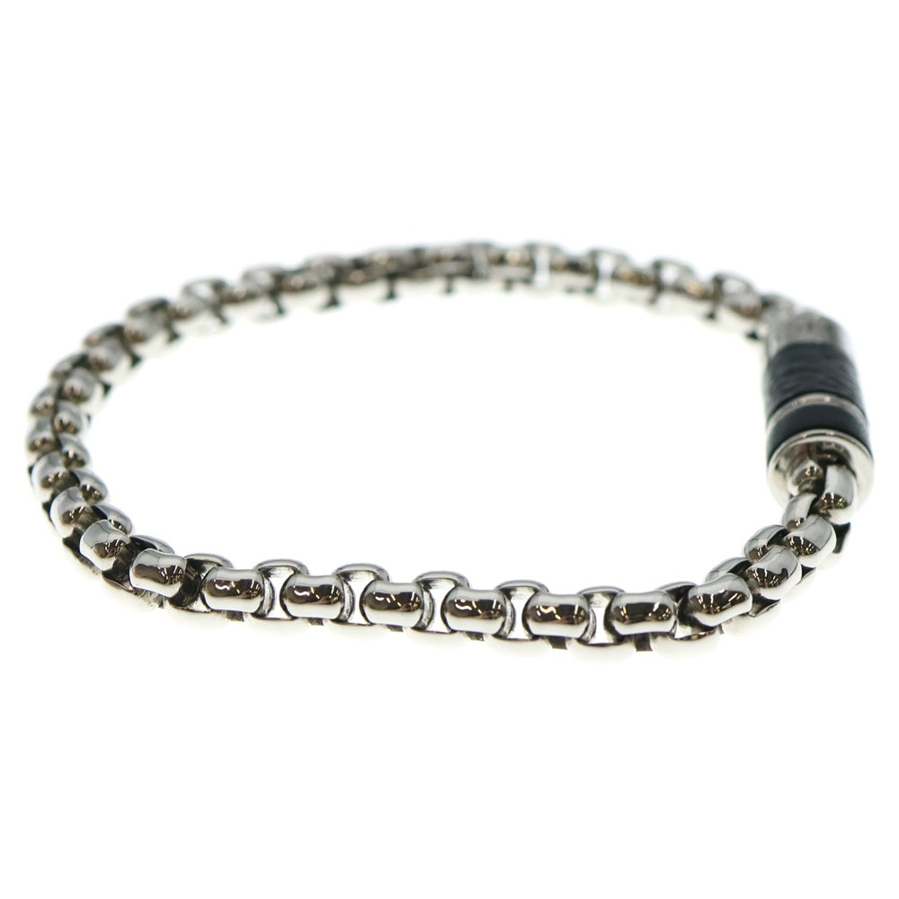 LOUIS VUITTON(ルイヴィトン) モノグラム チェーン ブレスレット エクリプス M63107 シルバー