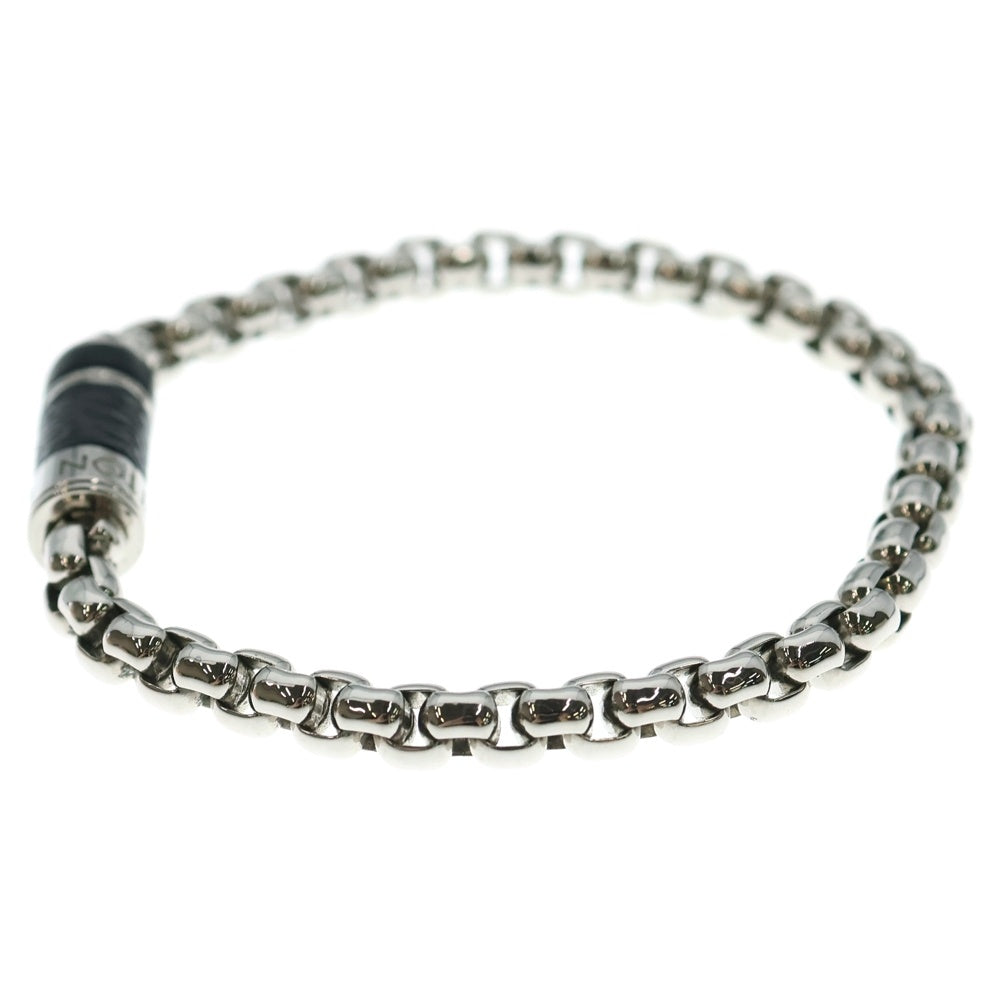 LOUIS VUITTON(ルイヴィトン) モノグラム チェーン ブレスレット エクリプス M63107 シルバー