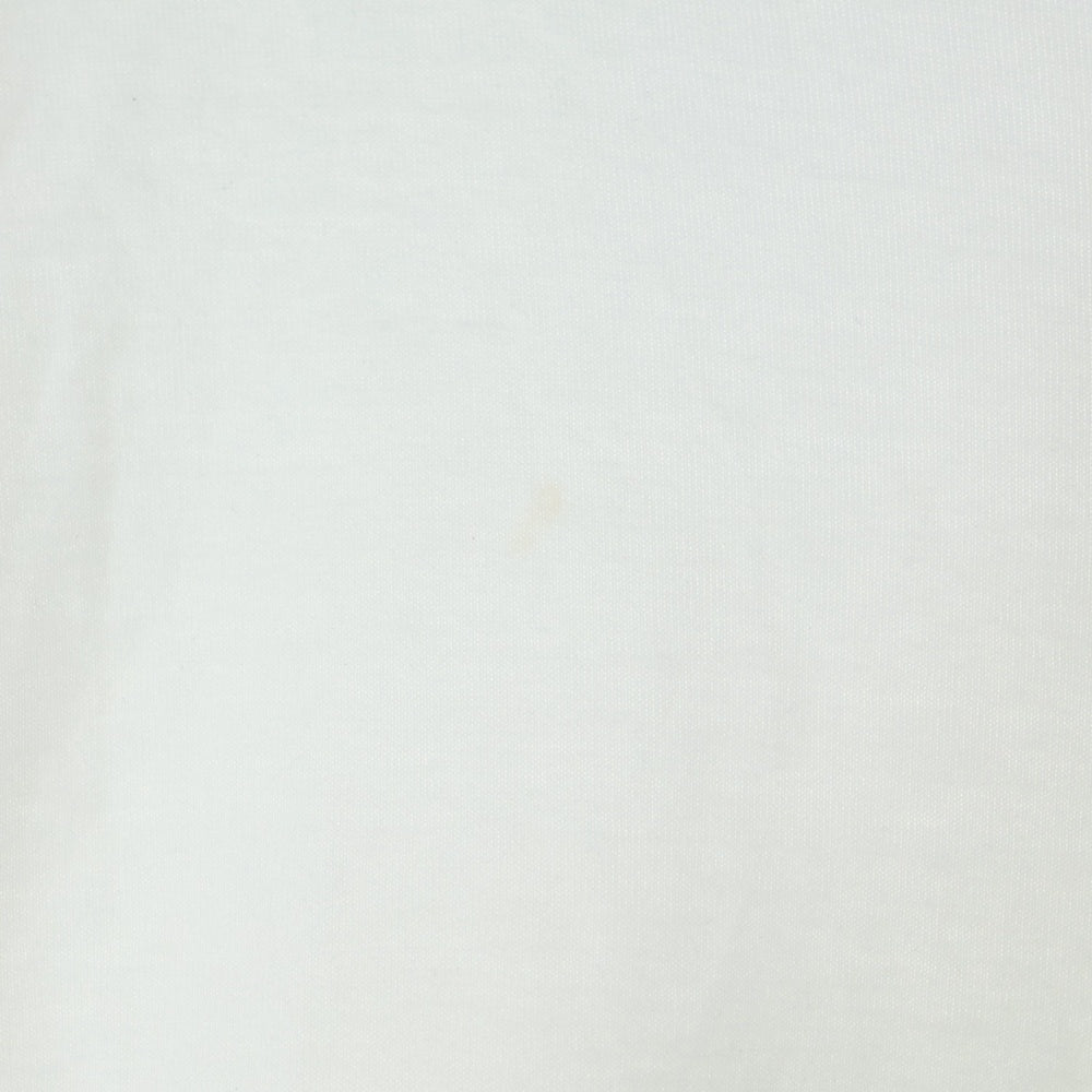 Palm Angels(パームエンジェルス) ロゴプリント ロングスリーブ カットソー 長袖Tシャツ ホワイト PMAB046S24JER001