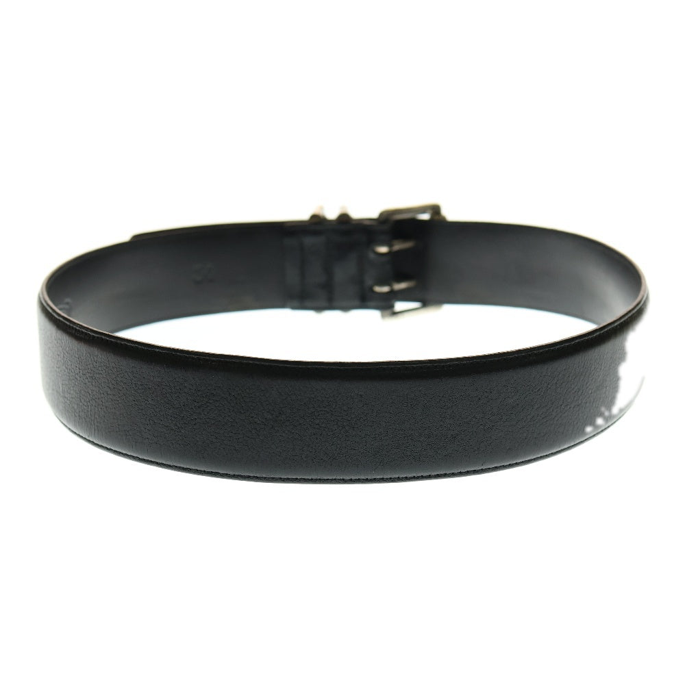 CHROME HEARTS(クロムハーツ) DOUBLE ROLLER ダブルピン ローラーベルト ブラック/シルバー