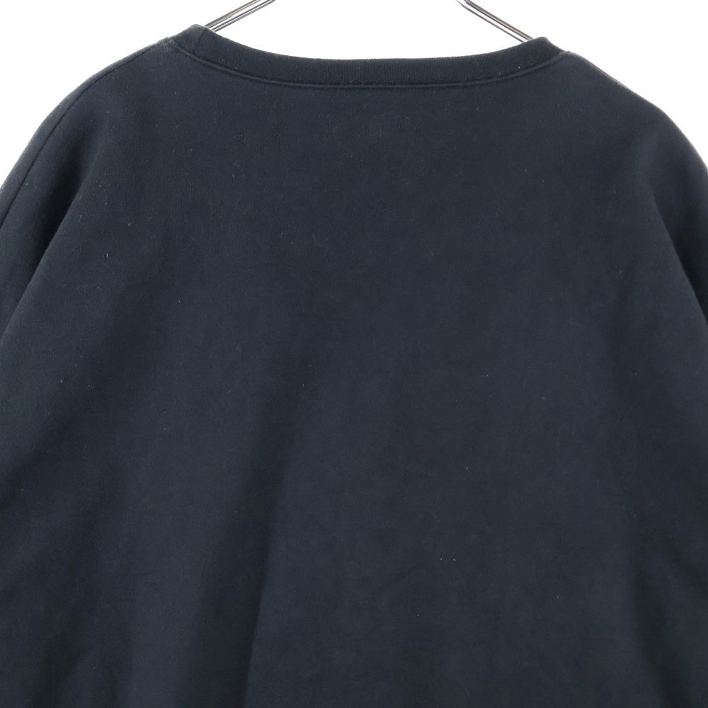 CHROME HEARTS(クロムハーツ) SWTSHRT PLVRスウェット ネックロゴプリント スウェットトレーナー ブラック