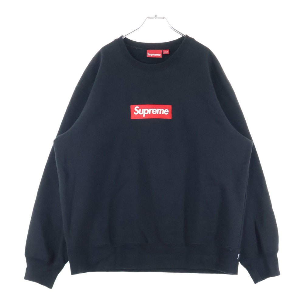 SUPREME(シュプリーム) 22AW Box Logo Crewneck ボックスロゴクルーネックスウェットトレーナー ブラック
