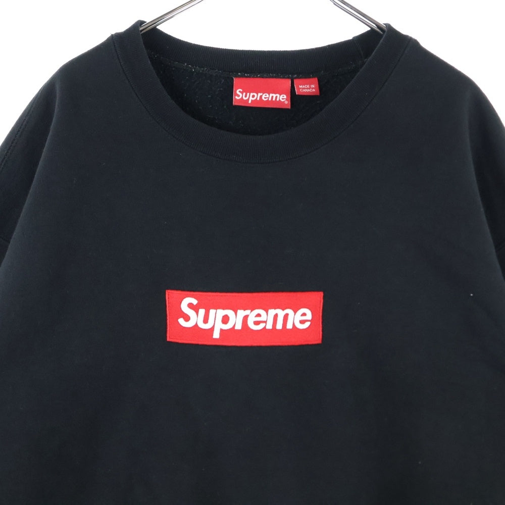 SUPREME(シュプリーム) 22AW Box Logo Crewneck ボックスロゴクルーネックスウェットトレーナー ブラック