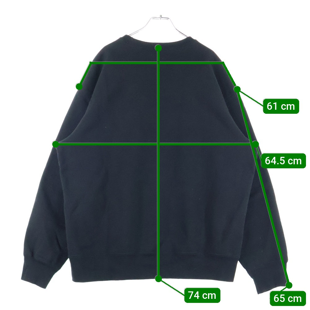 SUPREME(シュプリーム) 22AW Box Logo Crewneck ボックスロゴクルーネックスウェットトレーナー ブラック