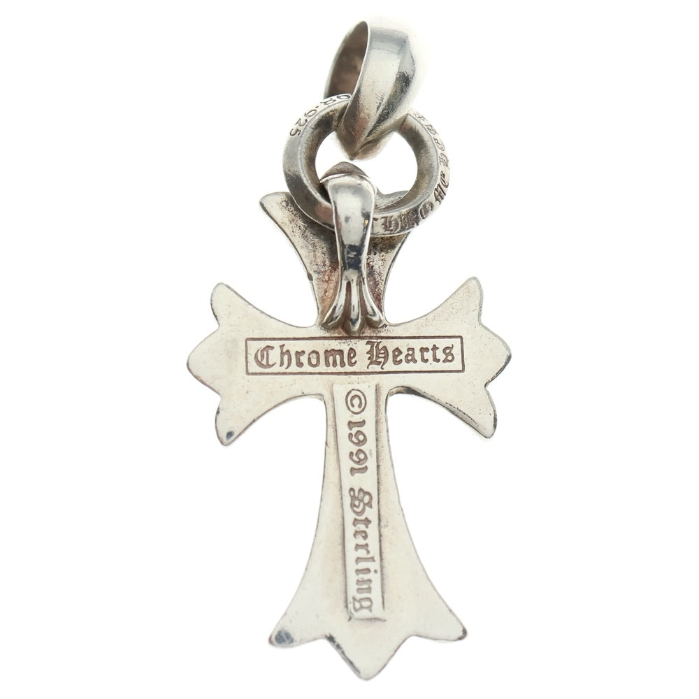 CHROME HEARTS(クロムハーツ) CH CRS SML W/BALE Wベイル スモールCHクロス ペンダントトップ シルバー BCA218