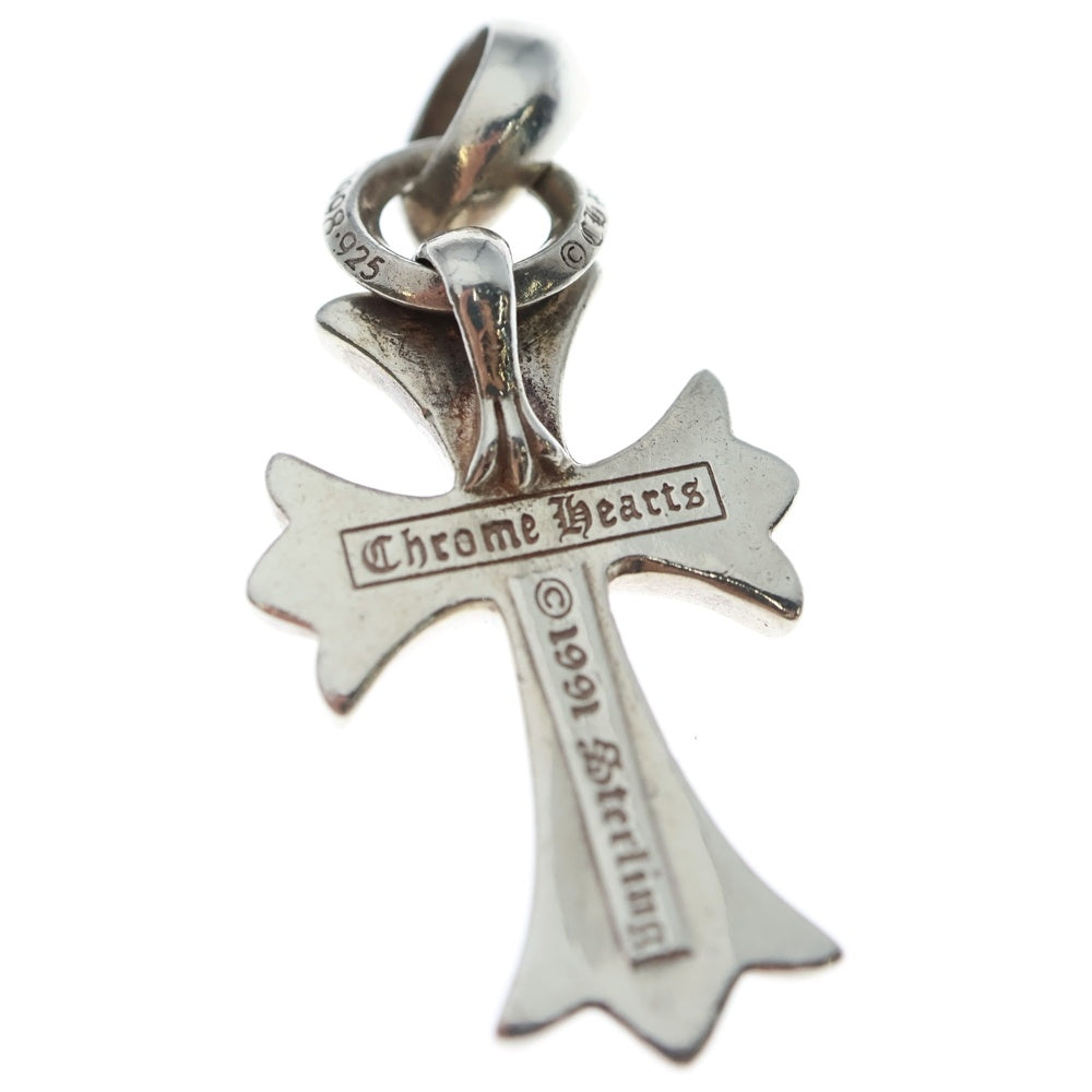 CHROME HEARTS(クロムハーツ) CH CRS SML W/BALE Wベイル スモールCHクロス ペンダントトップ シルバー BCA218