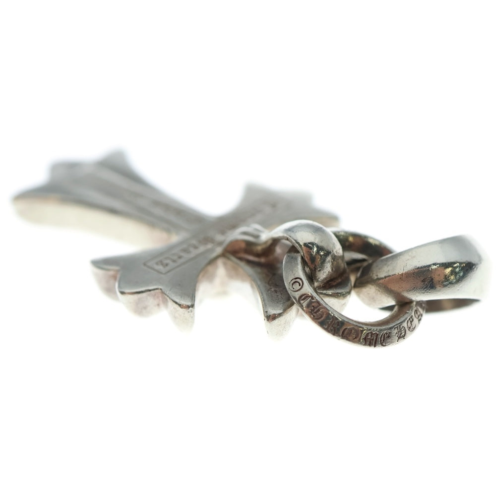 CHROME HEARTS(クロムハーツ) CH CRS SML W/BALE Wベイル スモールCHクロス ペンダントトップ シルバー BCA218