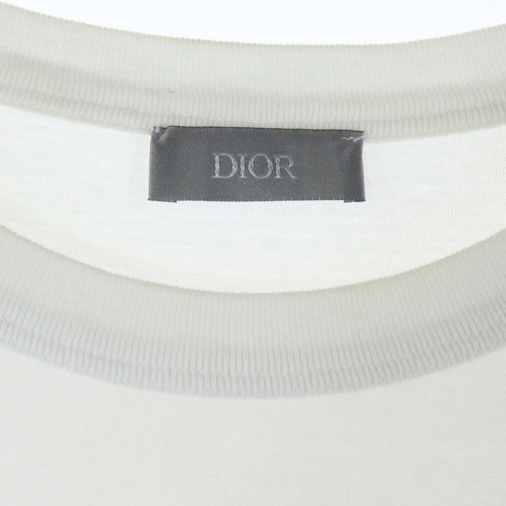 Christian Dior(クリスチャンディオール) 21SS ATELIERロゴ 半袖Tシャツ カットソー ホワイト 043J615A0589