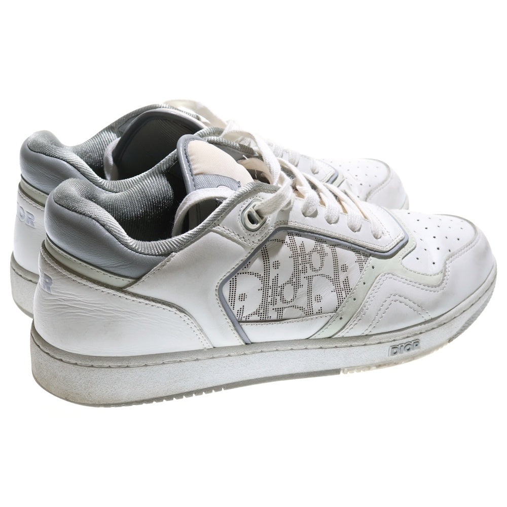 DIOR(ディオール) B27 オブリーク柄 アップタウン ロートップスニーカー レザーローカットスニーカー ホワイト 42 3SN272ZSB_H000