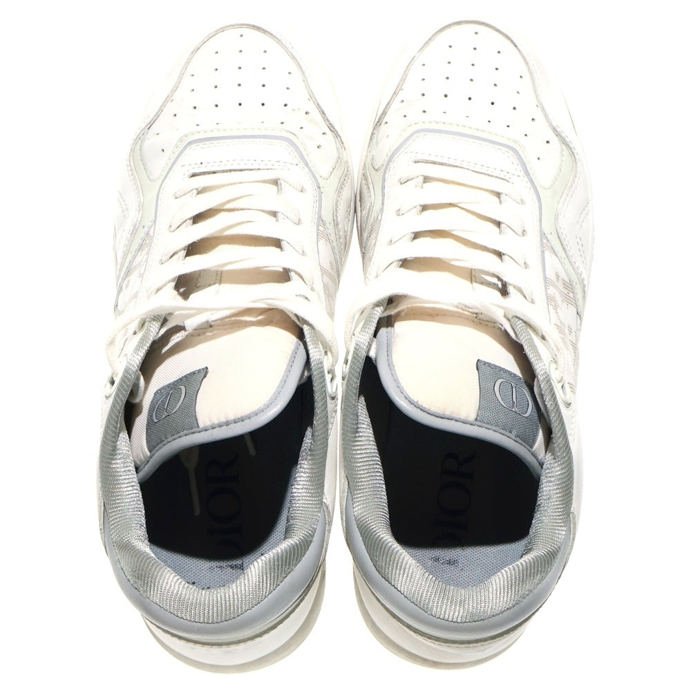 DIOR(ディオール) B27 オブリーク柄 アップタウン ロートップスニーカー レザーローカットスニーカー ホワイト 42 3SN272ZSB_H000