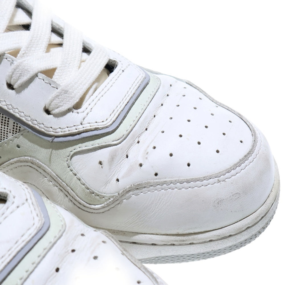 DIOR(ディオール) B27 オブリーク柄 アップタウン ロートップスニーカー レザーローカットスニーカー ホワイト 42 3SN272ZSB_H000