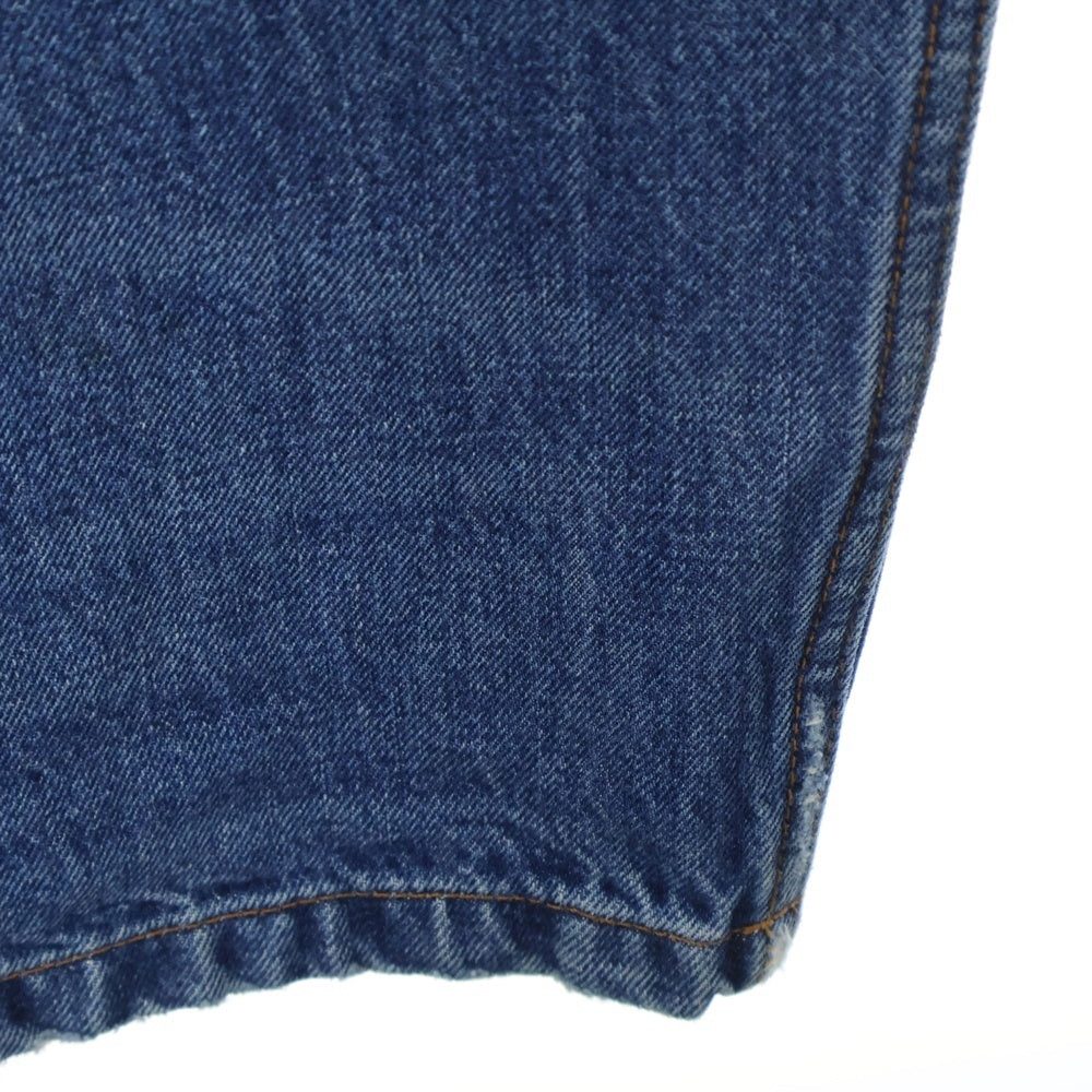 BALENCIAGA(バレンシアガ) 23SS LOOSE FIT JEANS 736540 TBP48 ルーズフィット裾ダメージ加工デニムパンツ インディゴ