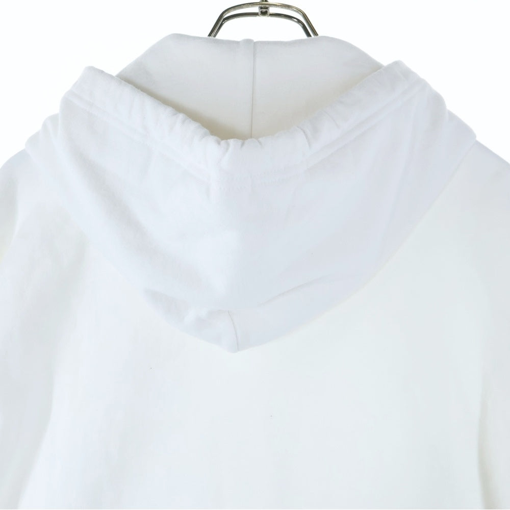 CHROME HEARTS(クロムハーツ) WWW.CHROMEHEARTS.COM HOODIE オンライン限定ホースシューバックプリントプルオーバーパーカー ホワイト