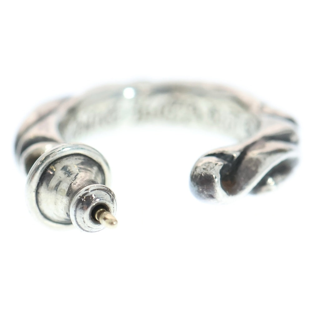 CHROME HEARTS(クロムハーツ) HOOP SCROOL スクロール フープピアス シルバー BCA102