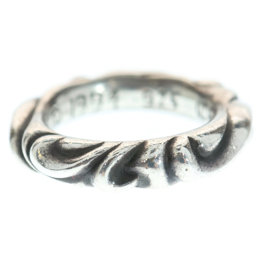 CHROME HEARTS(クロムハーツ) SCRL BAND スクロールバンド リング シルバー BCA351