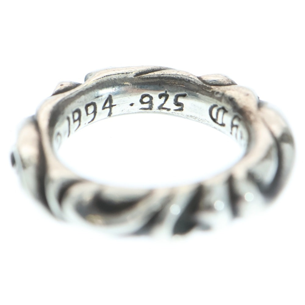 CHROME HEARTS(クロムハーツ) SCRL BAND スクロールバンド リング シルバー BCA351