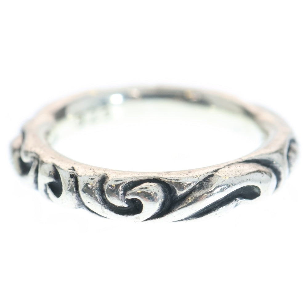 CHROME HEARTS(クロムハーツ) SCRL BAND スクロールバンド リング シルバー BCA351