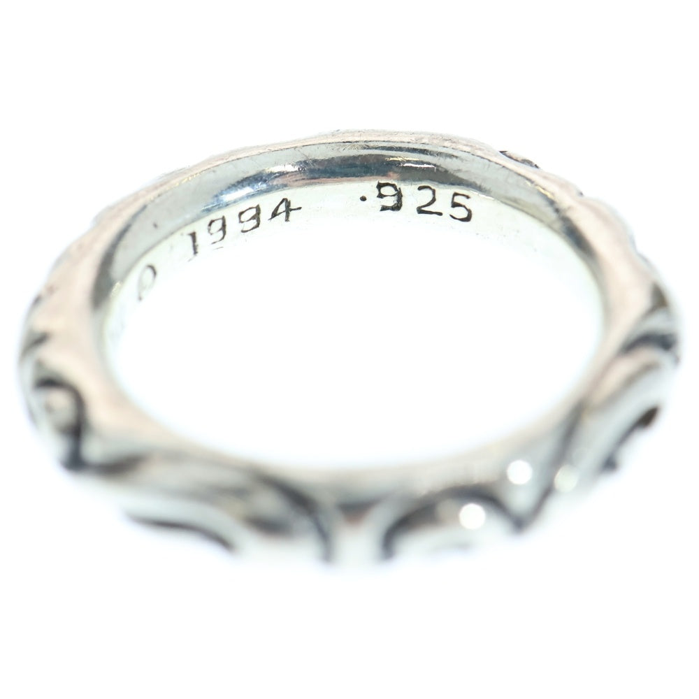 CHROME HEARTS(クロムハーツ) SCRL BAND スクロールバンド リング シルバー BCA351