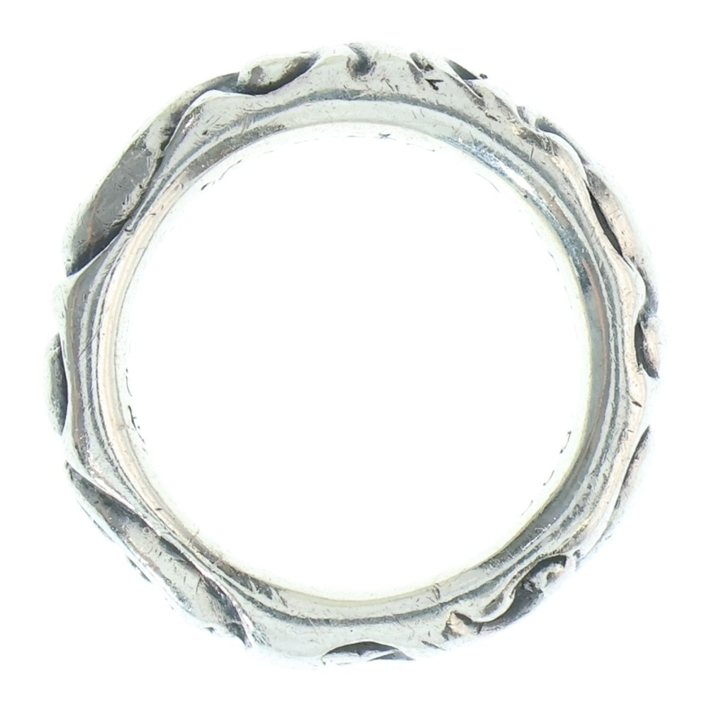 CHROME HEARTS(クロムハーツ) SCRL BAND スクロールバンド リング シルバー BCA351