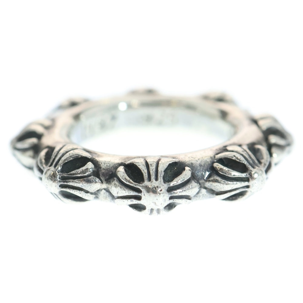 CHROME HEARTS(クロムハーツ) CROSS BAND クロスバンド リング シルバー BCA342