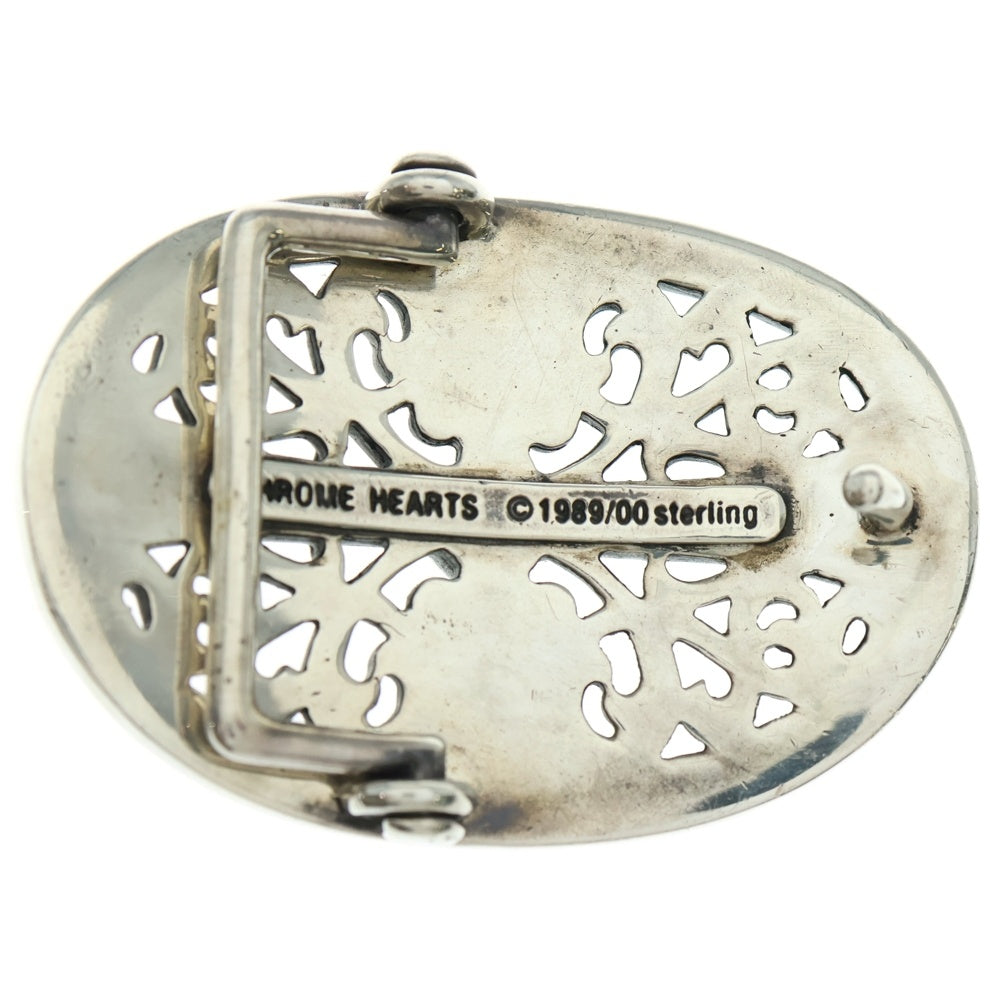 CHROME HEARTS(クロムハーツ) OVAL CROSS STRAP1.5クラシックオーバルクロスバックル シルバー BCA359