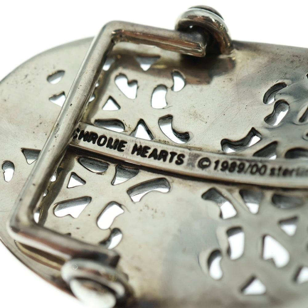 CHROME HEARTS(クロムハーツ) OVAL CROSS STRAP1.5クラシックオーバルクロスバックル シルバー BCA359
