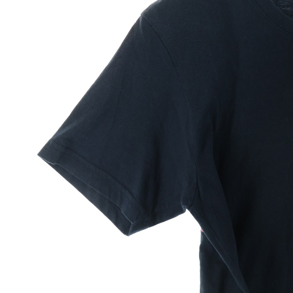CHROME HEARTS(クロムハーツ) American Flag Tee アメリカンフラッグTシャツ 星条旗 ホースシュープリント 半袖Tシャツカットソー ブラック