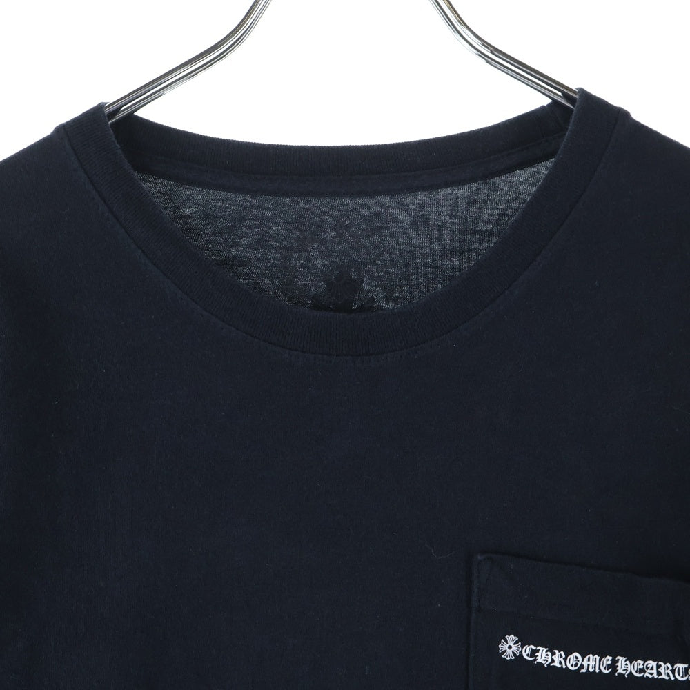 CHROME HEARTS(クロムハーツ) Tire Track タイヤトラック セメタリー バックプリント 長袖Tシャツカットソー ブラック