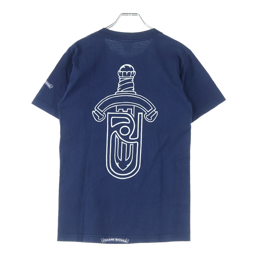 CHROME HEARTS(クロムハーツ) OLD×UNITED ARROWS OLD DAGGER TEE ユナイテッドアローズ オールド ダガー 半袖Tシャツ カットソー ネイビー