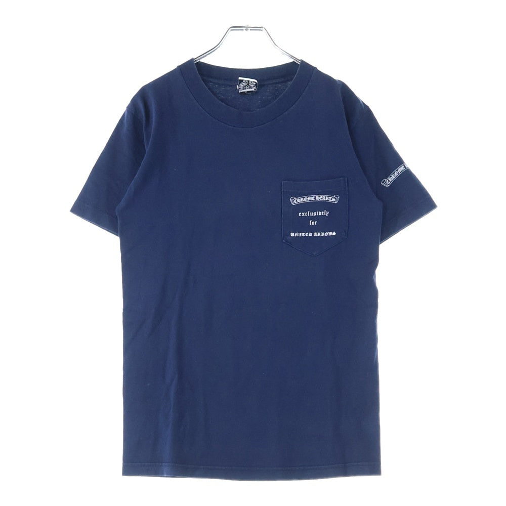 CHROME HEARTS(クロムハーツ) OLD×UNITED ARROWS OLD DAGGER TEE ユナイテッドアローズ オールド ダガー 半袖Tシャツ カットソー ネイビー