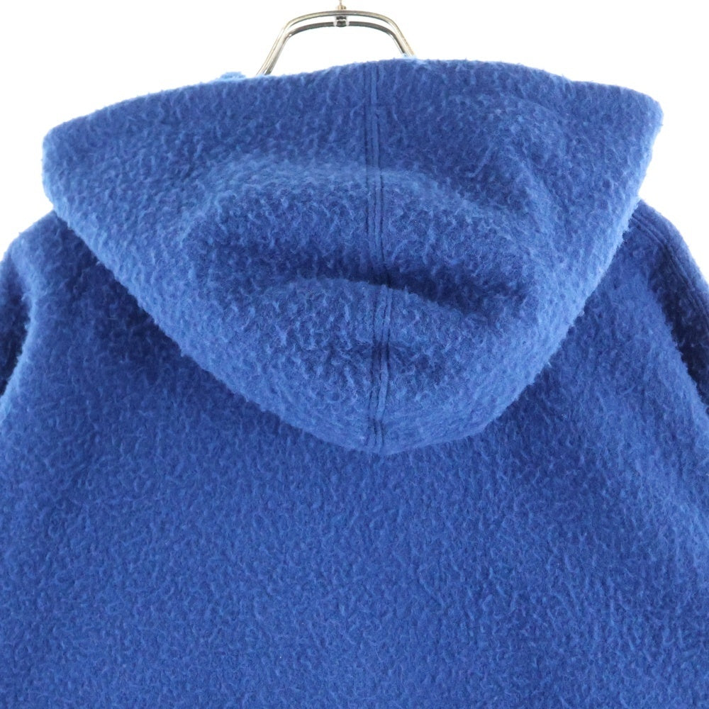SUPREME(シュプリーム) 24AW Pilled Zip Up Hooded パイル地 ジップアップフーディ ブルー