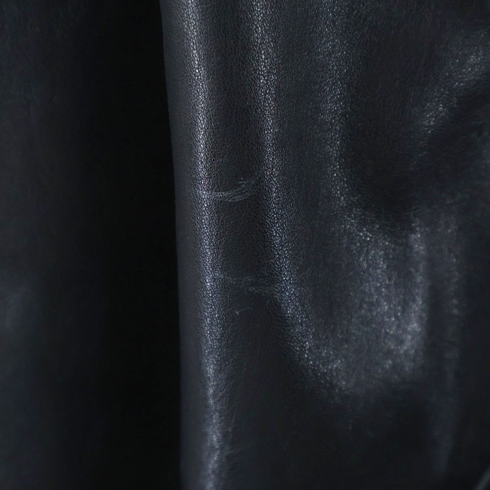 COOTIE PRODUCTIONS(クーティー プロダクションズ) LEATHER COACH JACKET レザーコーチジャケット ブラック