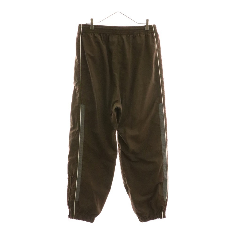 WACKO MARIA(ワコマリア) フロントロゴ刺繍 ナイロンパンツ ブラウン