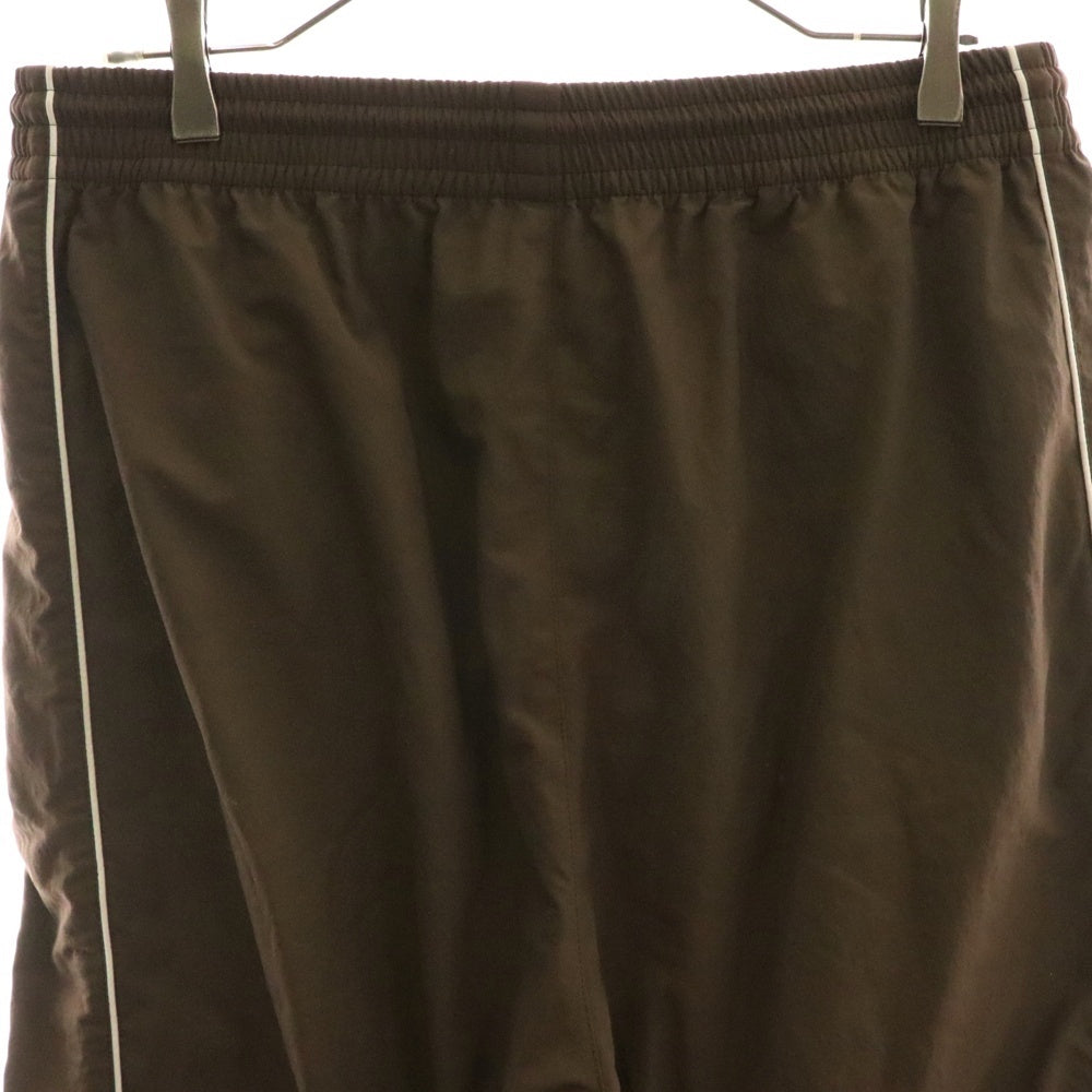 WACKO MARIA(ワコマリア) フロントロゴ刺繍 ナイロンパンツ ブラウン