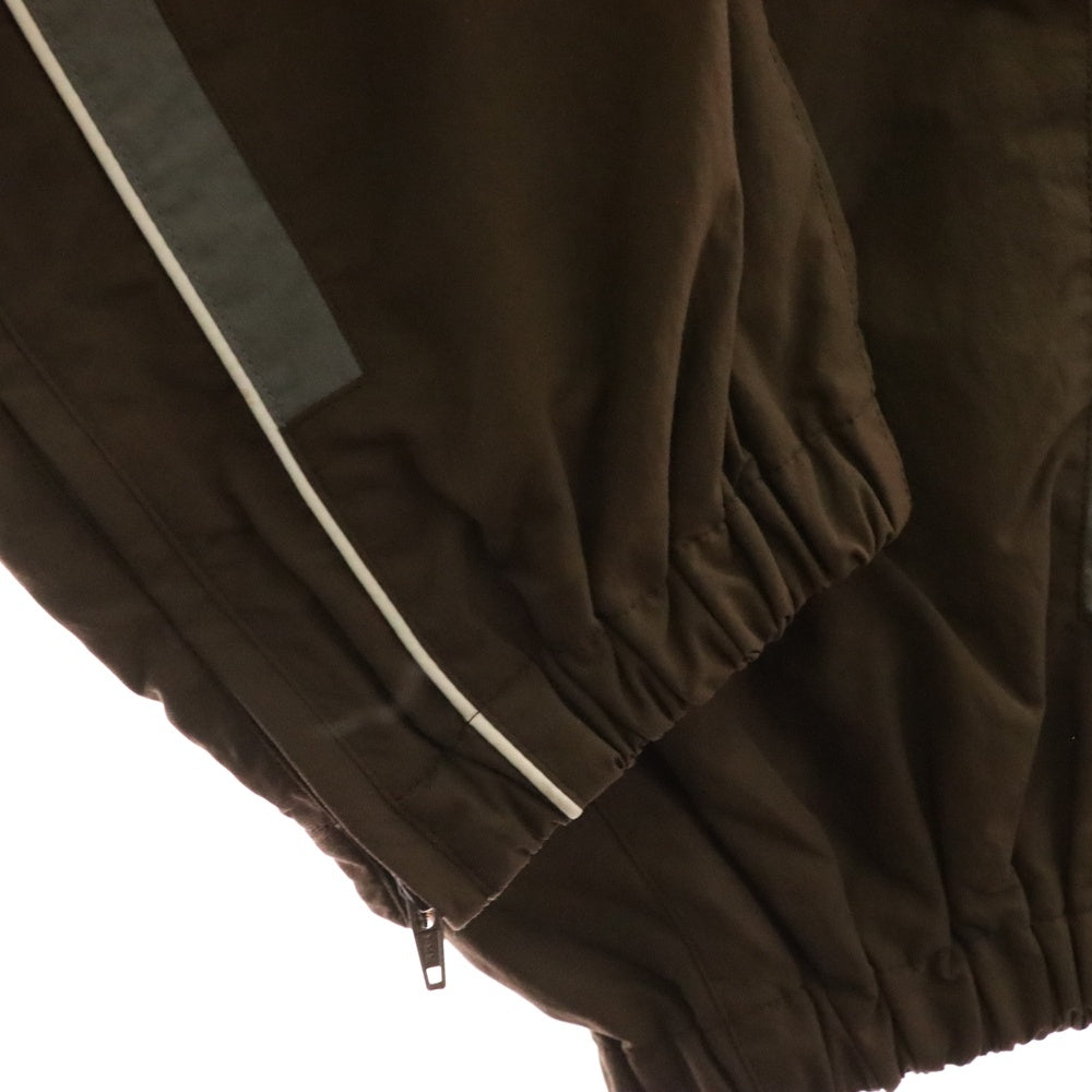 WACKO MARIA(ワコマリア) フロントロゴ刺繍 ナイロンパンツ ブラウン