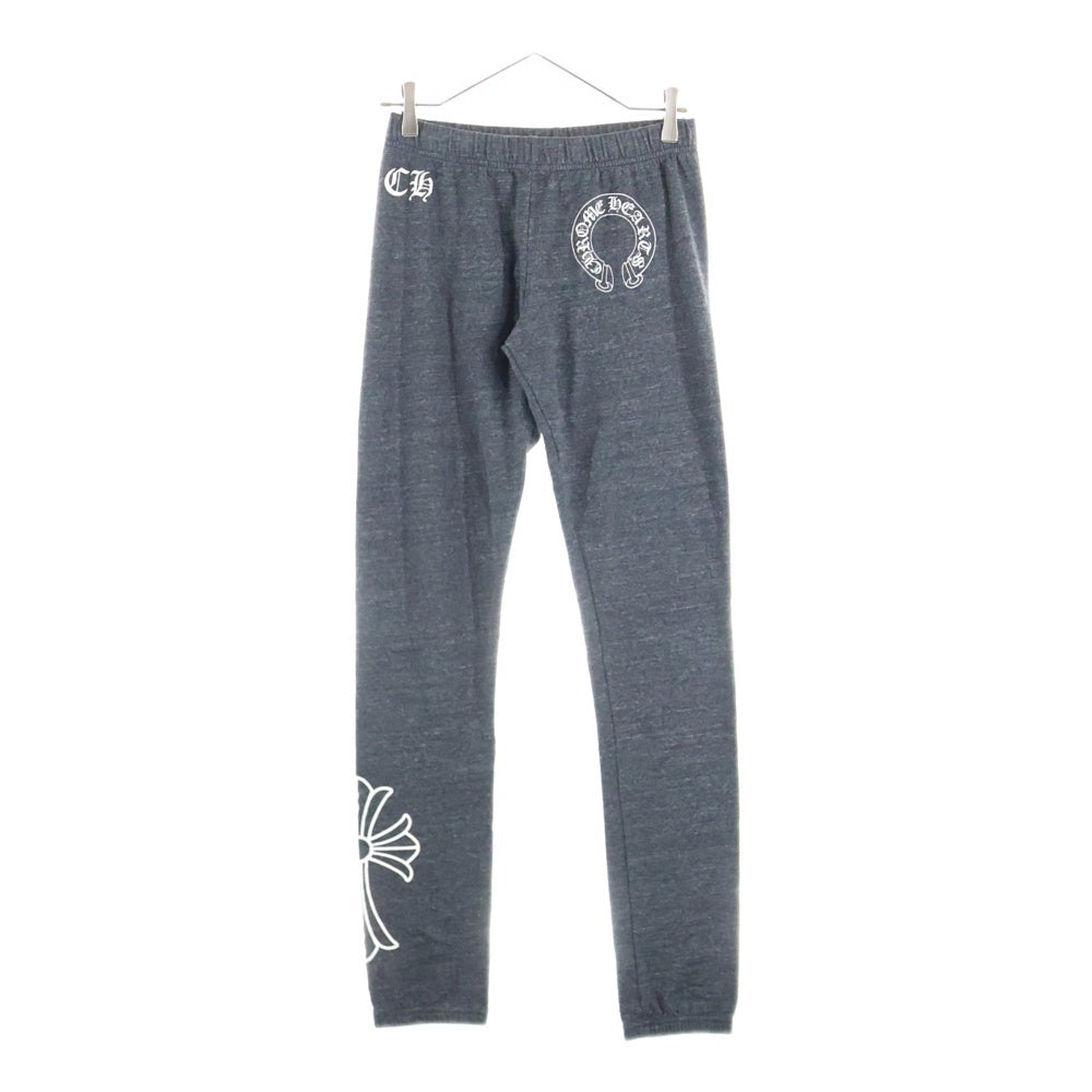 CHROME HEARTS(クロムハーツ) フロント ホースシュー スモールCHプリント スウェットパンツ グレー