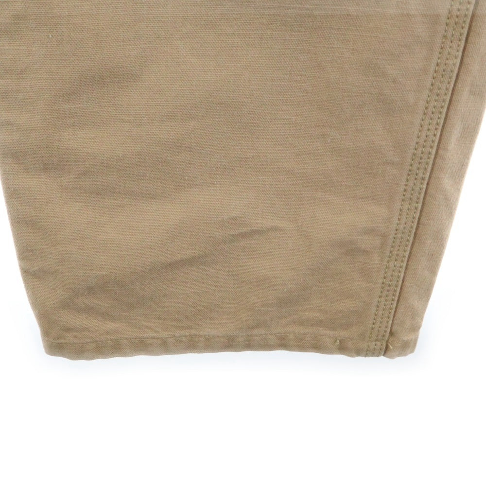 HUMAN MADE(ヒューマンメイド) Washed Duck Work Pants ウォッシュ加工 ダックワークパンツ HM28PT011 ベージュ