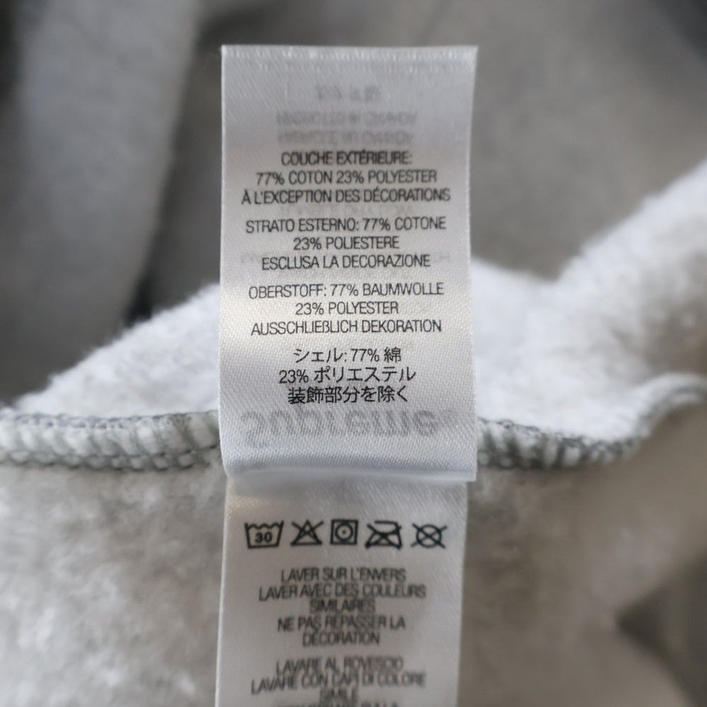 SUPREME(シュプリーム) 22AW Logo Hooded Sweatshirt ロゴ刺繍 プルオーバーパーカー グレー