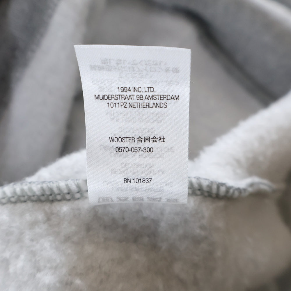 SUPREME(シュプリーム) 22AW Logo Hooded Sweatshirt ロゴ刺繍 プルオーバーパーカー グレー
