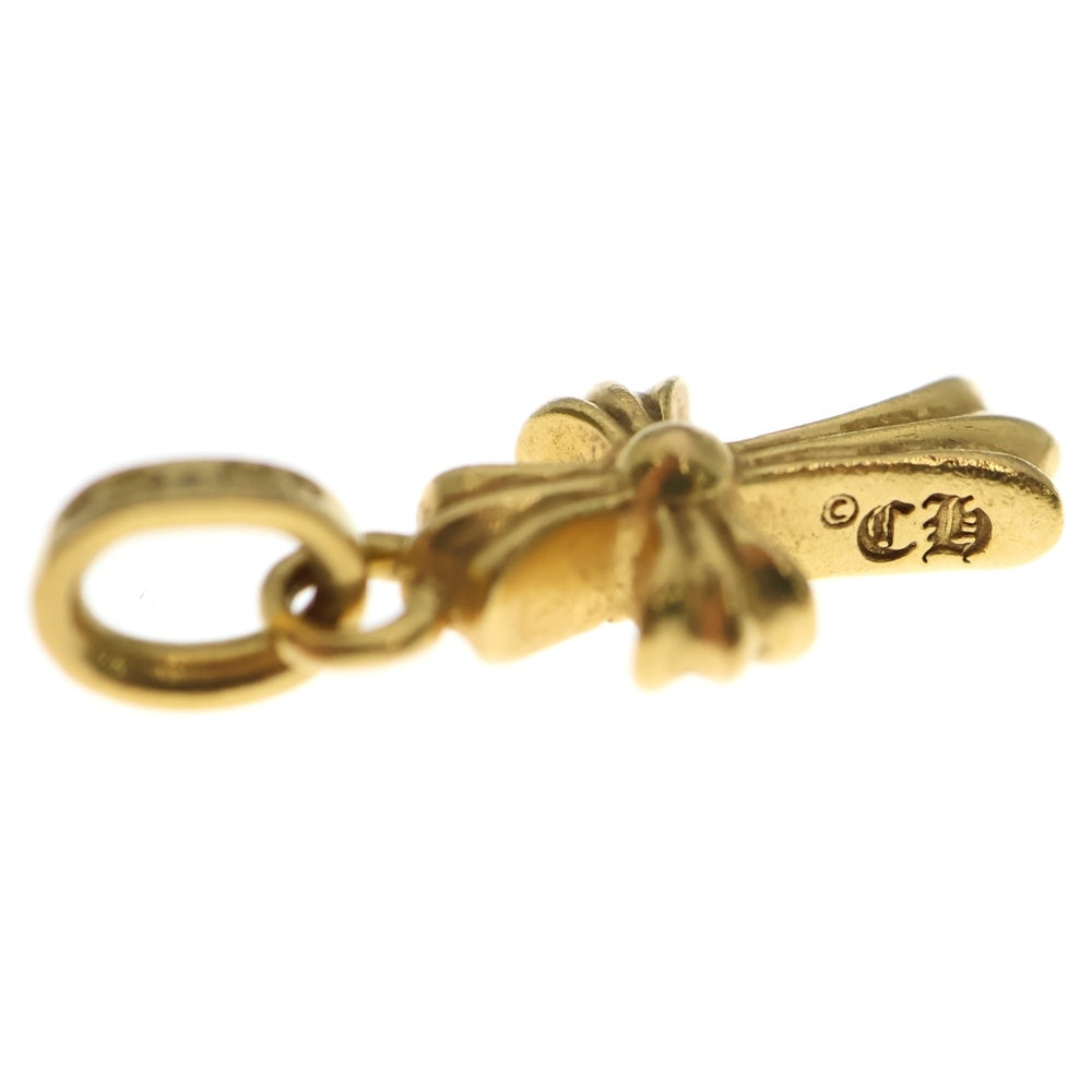 CHROME HEARTS(クロムハーツ) 22K CRS BBYFAT P/DIA ベイビーファットクロス PAVEダイヤ ペンダントトップ ゴールド BCA035