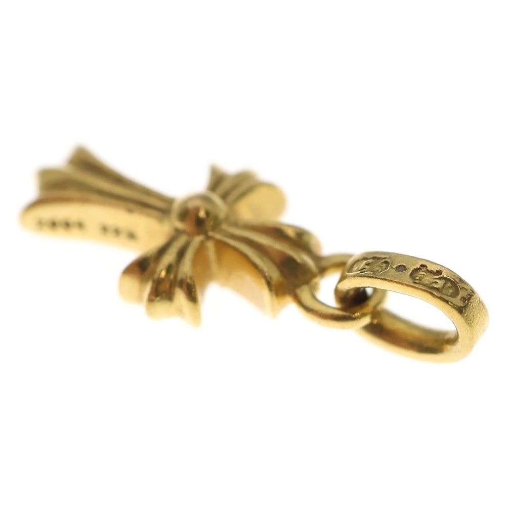 CHROME HEARTS(クロムハーツ) 22K CRS BBYFAT P/DIA ベイビーファットクロス PAVEダイヤ ペンダントトップ ゴールド BCA035
