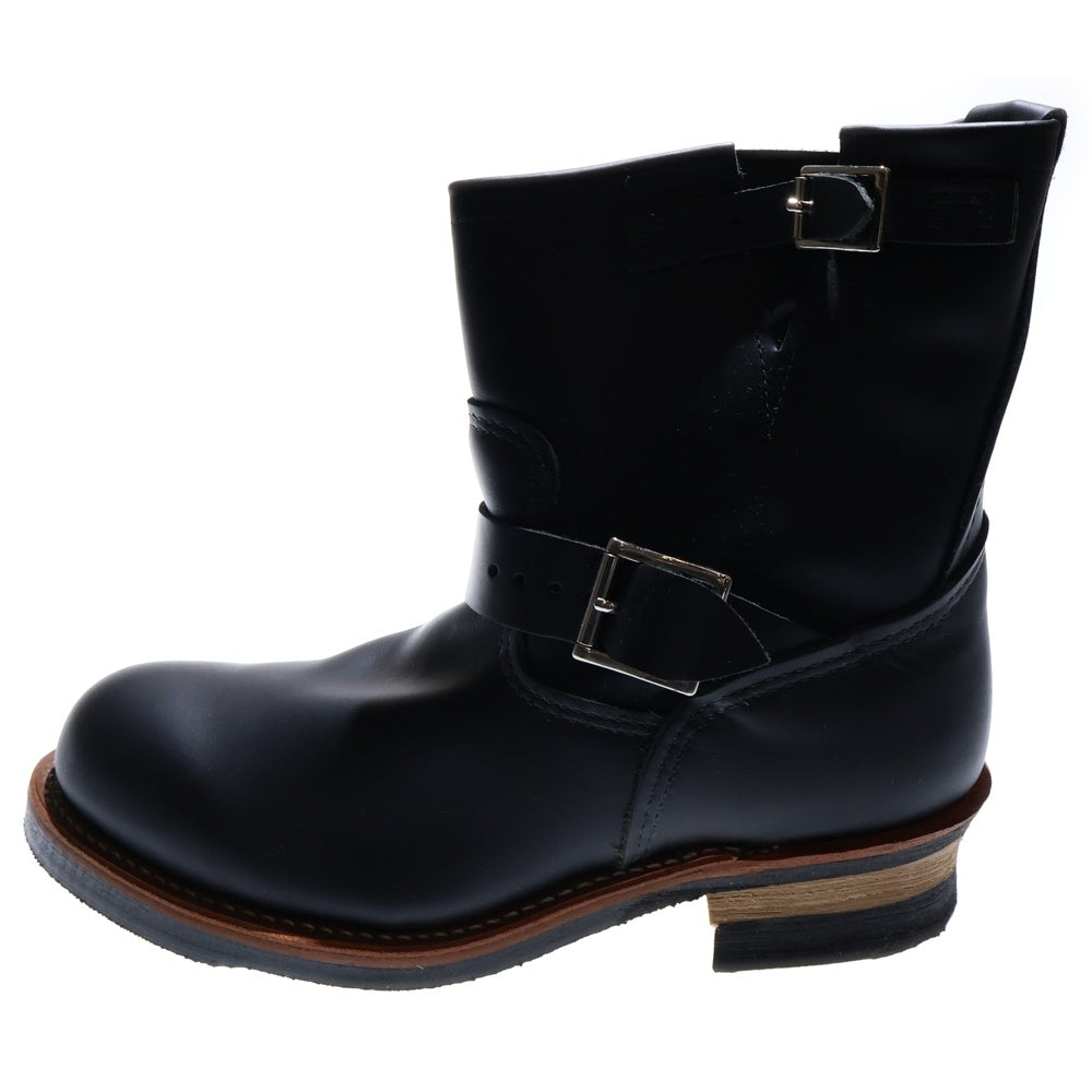 RED WING(レッド ウイング) 8inch Engineer ショート エンジニア スチールトゥ ブーツ 2976 ブラック