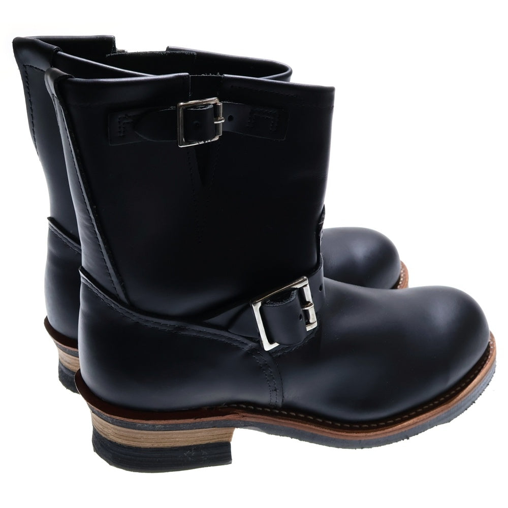 RED WING(レッド ウイング) 8inch Engineer ショート エンジニア スチールトゥ ブーツ 2976 ブラック