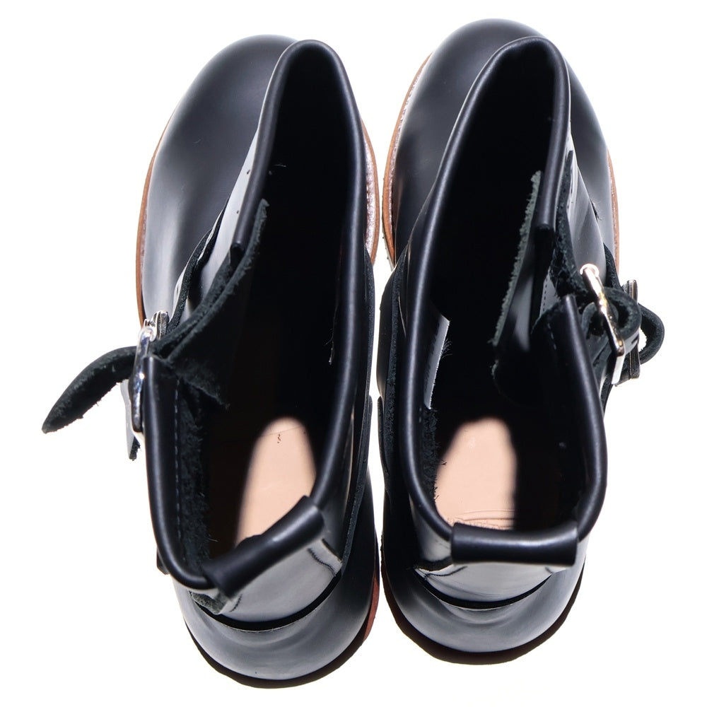 RED WING(レッド ウイング) 8inch Engineer ショート エンジニア スチールトゥ ブーツ 2976 ブラック