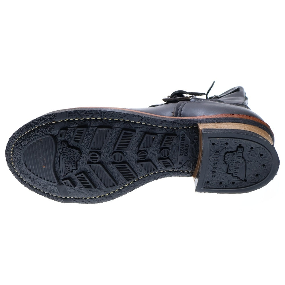 RED WING(レッド ウイング) 8inch Engineer ショート エンジニア スチールトゥ ブーツ 2976 ブラック