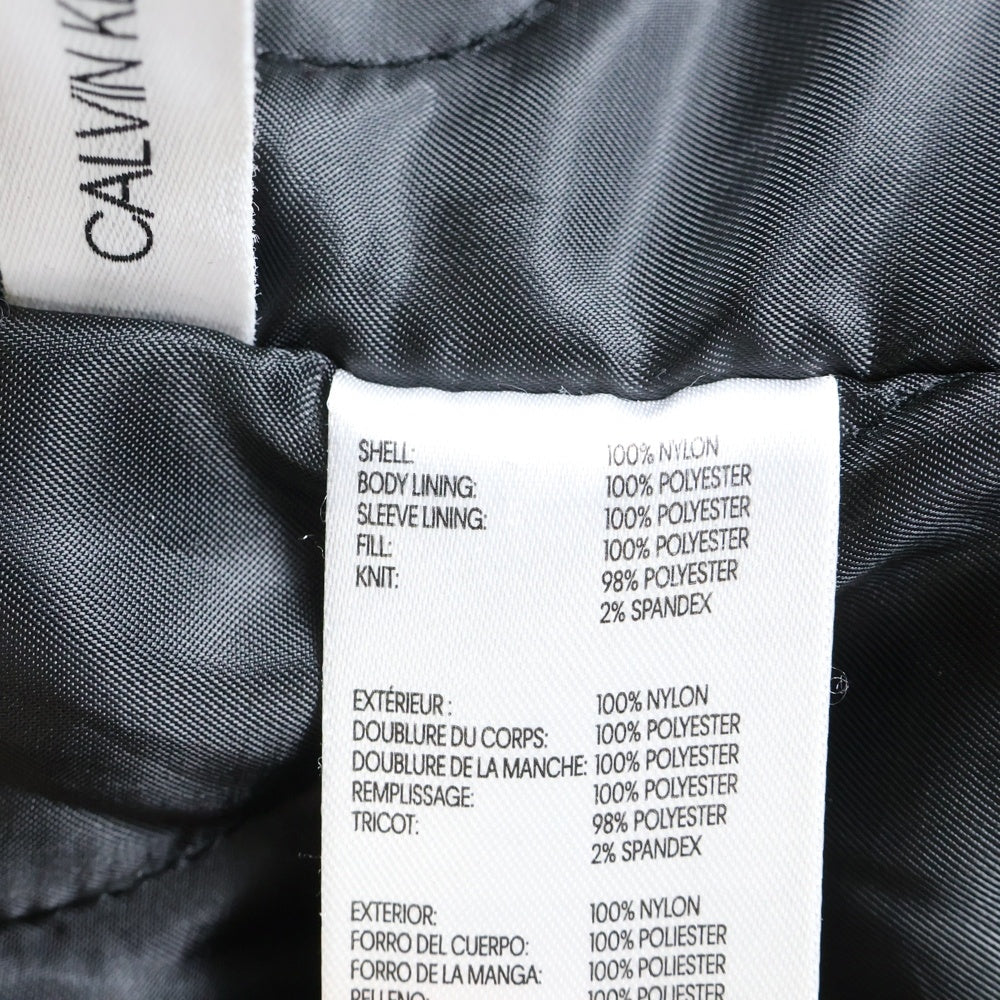 Calvin Klein(カルバンクライン) MA-1 Bomber Jacket ジャケットボンバージャケット フライトジャケット CM154122 ブラック