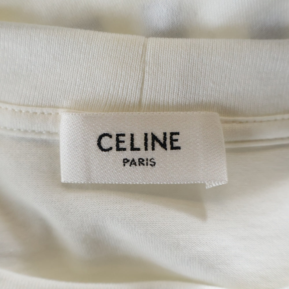 CELINE(セリーヌ) ルーズフィットロゴプリント半袖Tシャツ カットソー