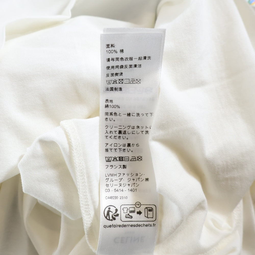 CELINE(セリーヌ) ルーズフィットロゴプリント半袖Tシャツ カットソー