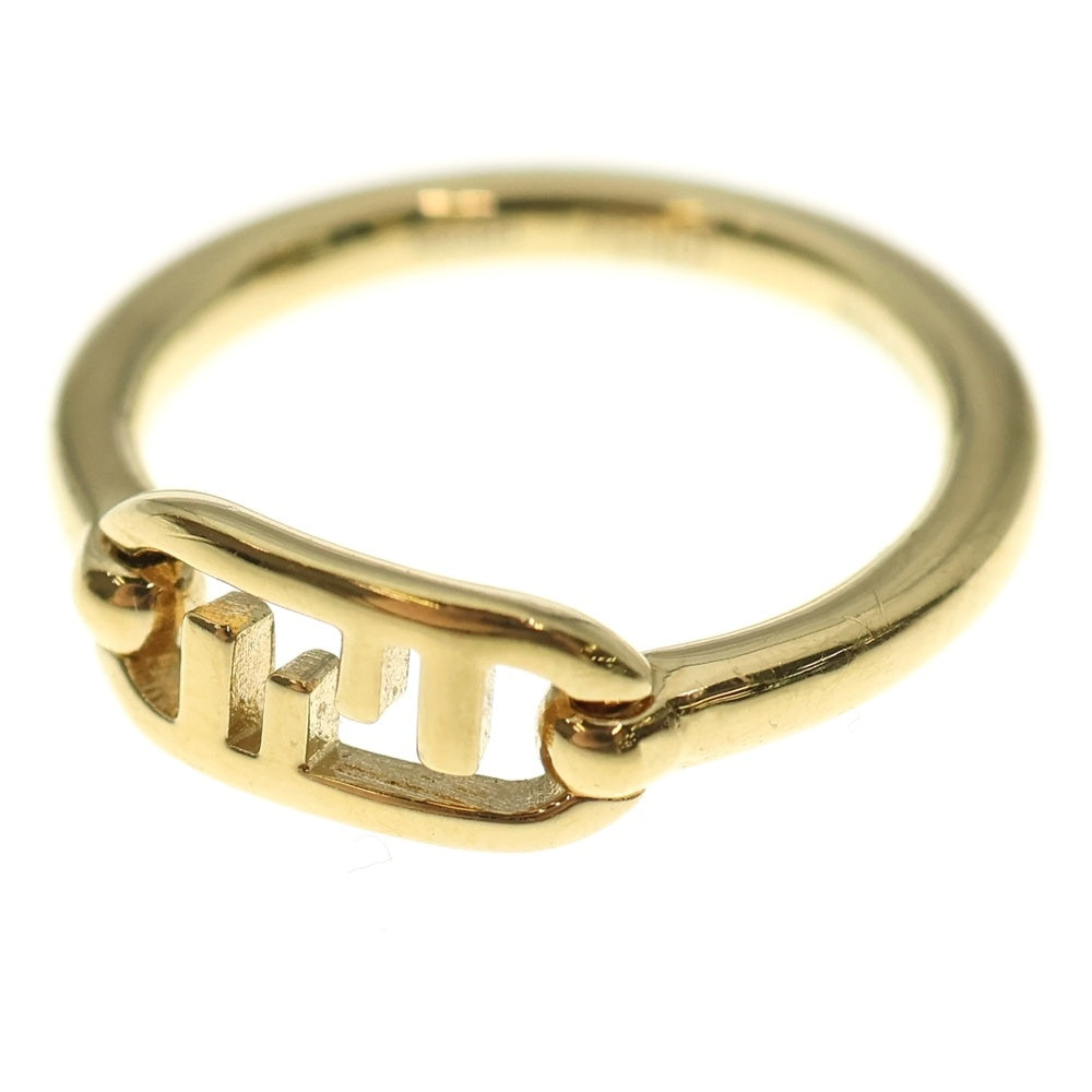 FENDI FFリング　ゴールド　L FENDI(フェンディ) オーロックリング FFロゴ 指輪 ゴールド レディース